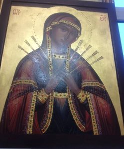 Ікона Богородиці (ручна робота). 3500грн.